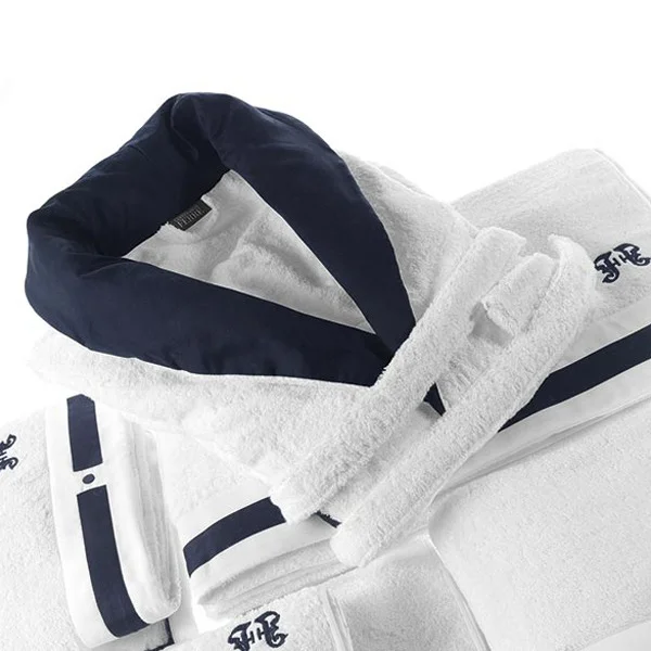 Gianfranco Ferré Navy Bathrobe