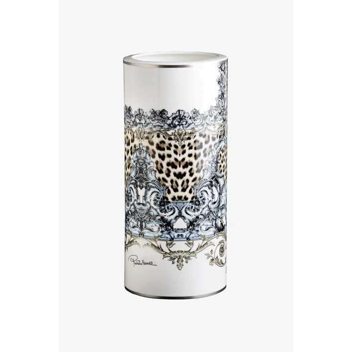 Roberto Cavalli Palazzo Pitti Platinum High Vase