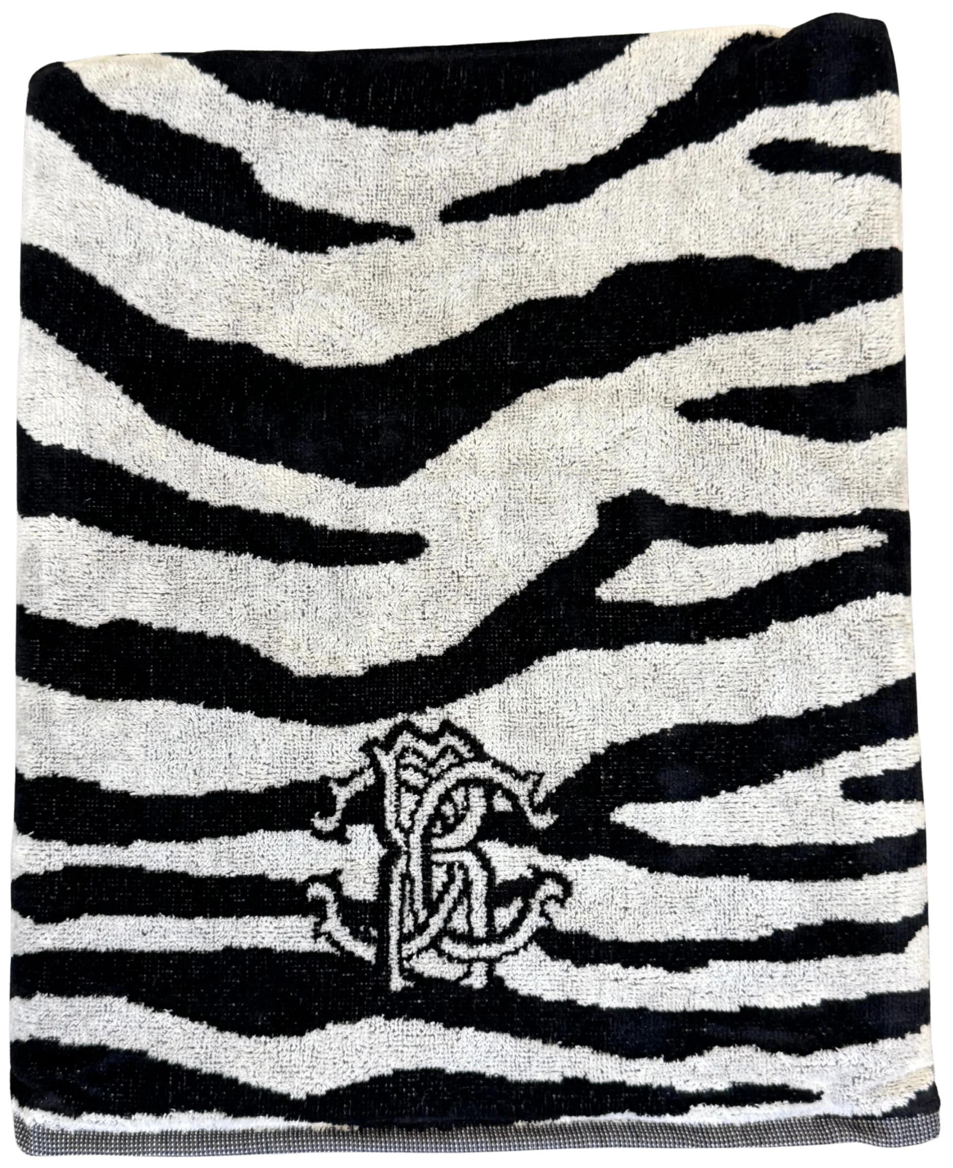 Roberto Cavalli ZEBRA BATH TOWEL
